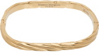 Maison Margiela Gold Timeless Bracelet