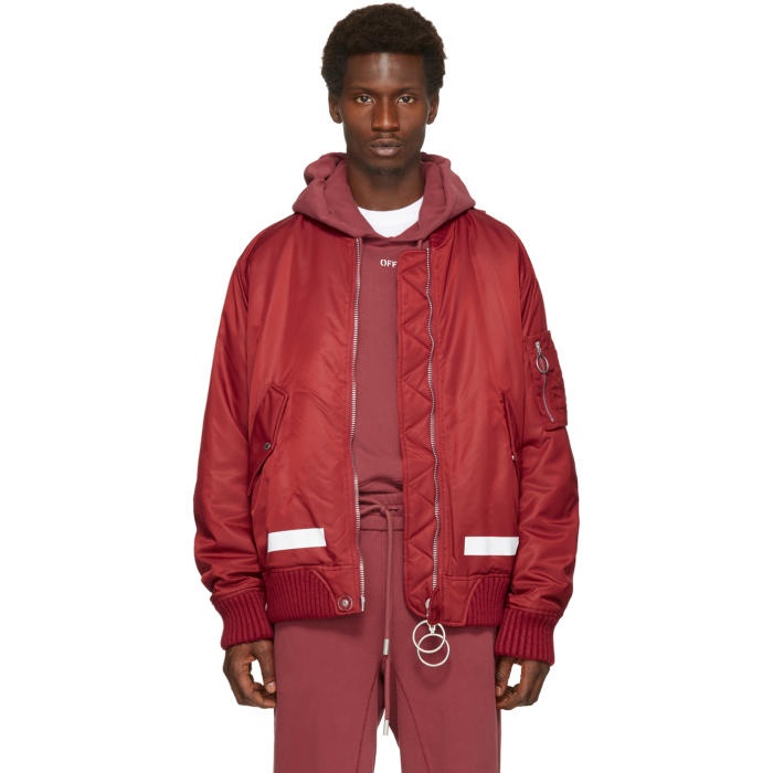 Photo: Off-White Red Arrows Bomber Jacket