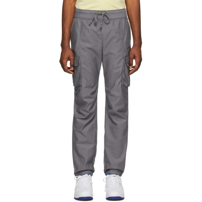 Photo: John Elliott Grey Sateen Cargo Pants