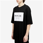 Balmain Men's Main Lab Logo T-Shirt in Black/White