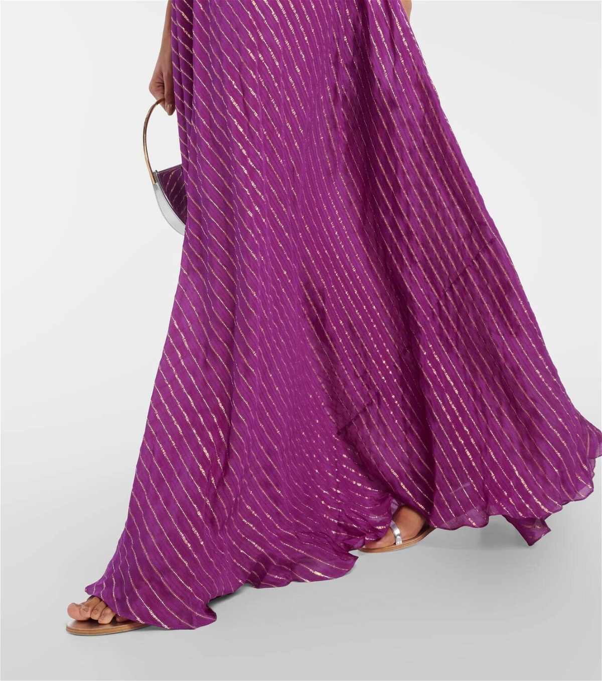 Johanna Ortiz Majestic Power silk and Lurex® maxi dress Johanna Ortiz