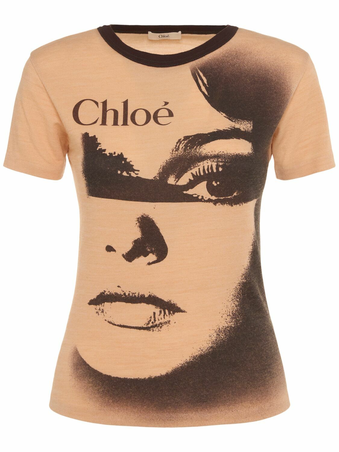CHLOÉ Printed Jersey T-shirt