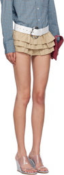 Gimaguas Beige Jardin Shorts