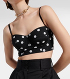 Dolce&Gabbana Jersey bra top