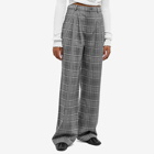 Anine Bing Women's Carrie Wide Leg Pant in Print