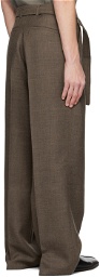 Nanushka Brown Bento Trousers