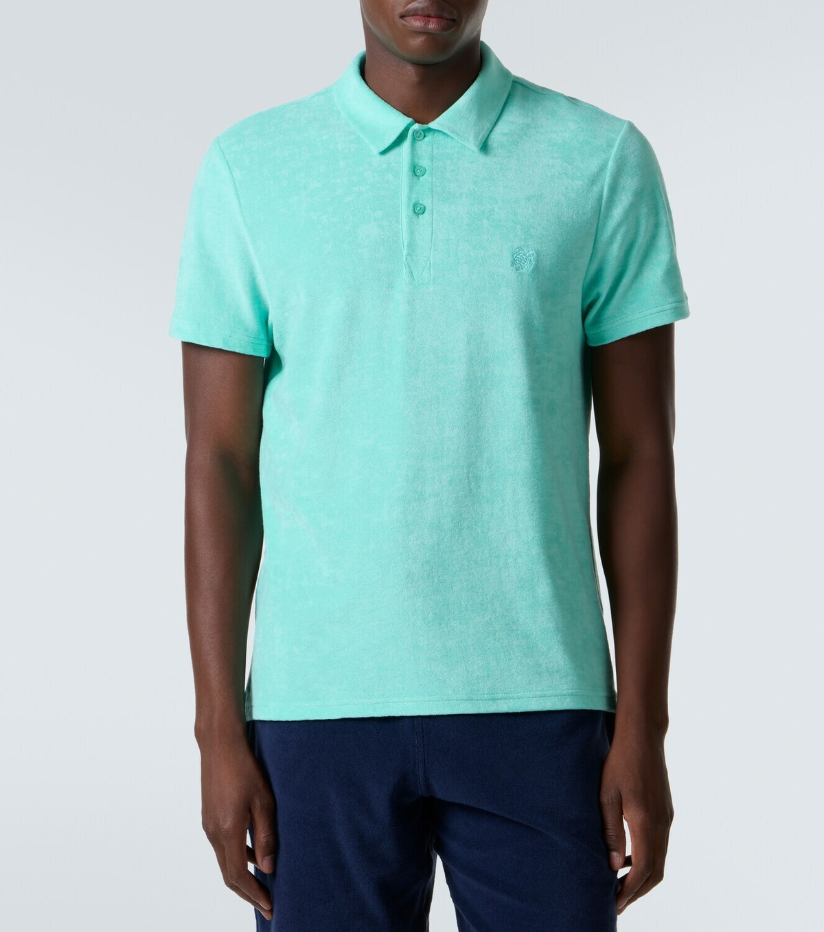 Vilebrequin Phoenix cotton-blend terry polo shirt