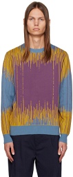 Double Rainbouu Multicolor Crewneck Sweater