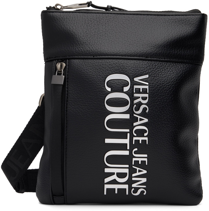 Photo: Versace Jeans Couture Black Logo Bag
