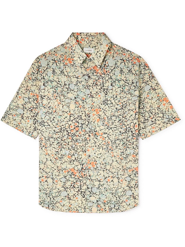 Photo: Lemaire - Printed Cotton-Blend Poplin Shirt - Multi