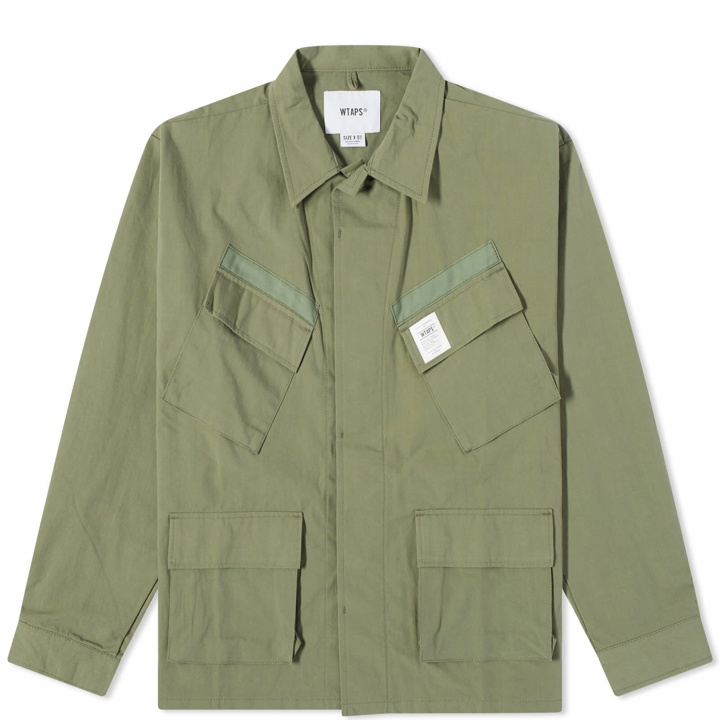 Photo: WTAPS Men's 9 4 Pocket Shirt Jacket in Olive Drab