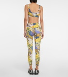 Tory Sport Floral sports bra