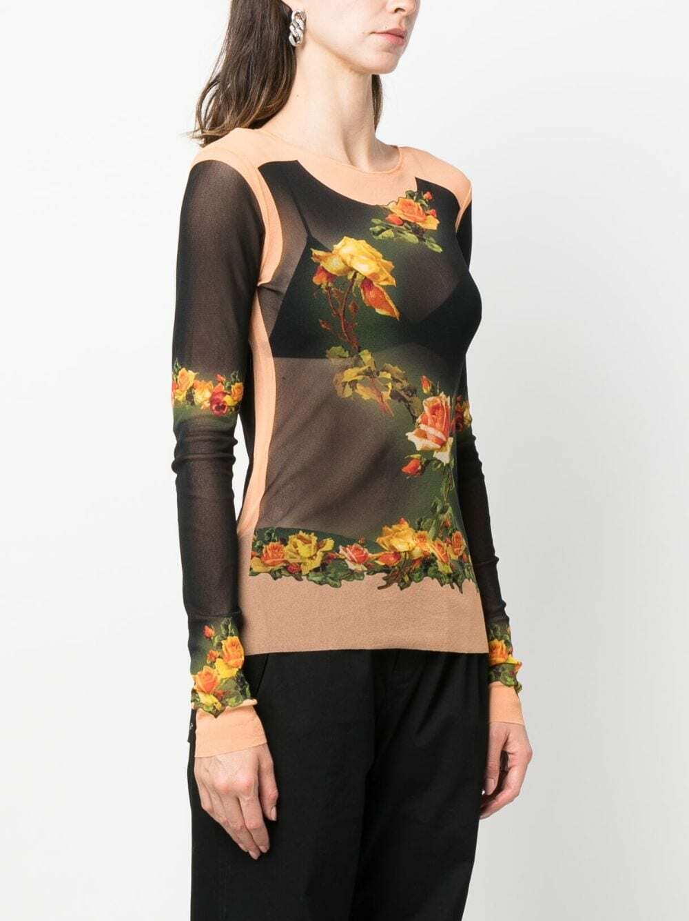 【2024年最新】大人気ブランドの人気アイテム  - GAULTIER PAUL JEAN Printed Gaultier Paul Jean Top Sleeve Long トップス