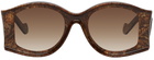 Loewe Brown Paula's Ibiza Large Sunglasses