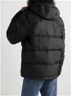 Polo Ralph Lauren - Logo-Embroidered Quilted Recycled-Shell Hooded Down Jacket - Black