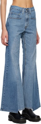 Gabriela Hearst Blue E.L.V. DENIM Edition Foster Jeans