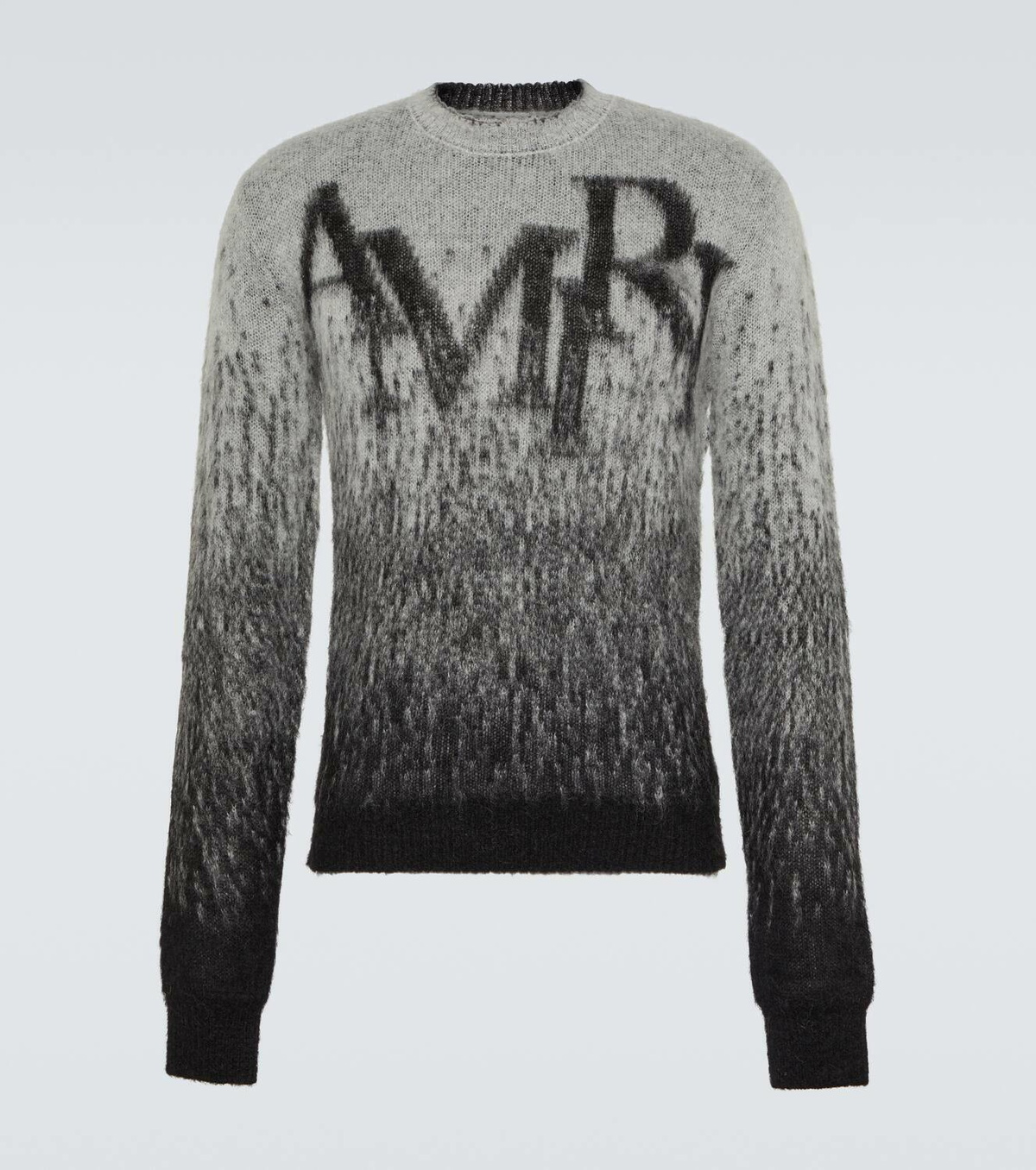 Amiri Logo alpaca and mohair-blend sweater Amiri
