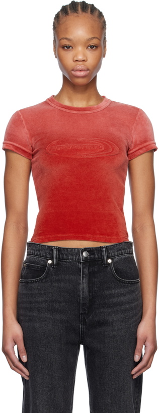 Photo: alexanderwang.t Red Faded Baby T-shirt