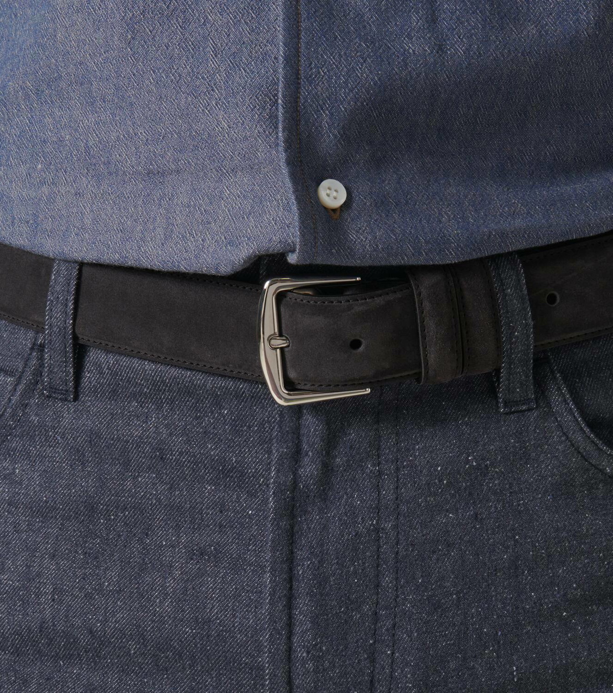 Loro Piana Suede belt