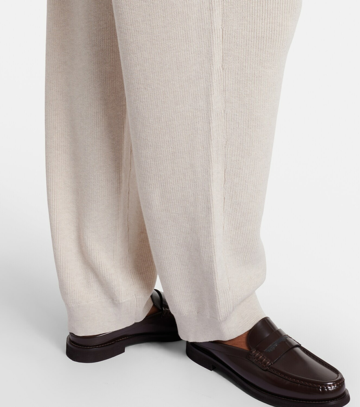 Brunello Cucinelli Cotton jersey sweatpants