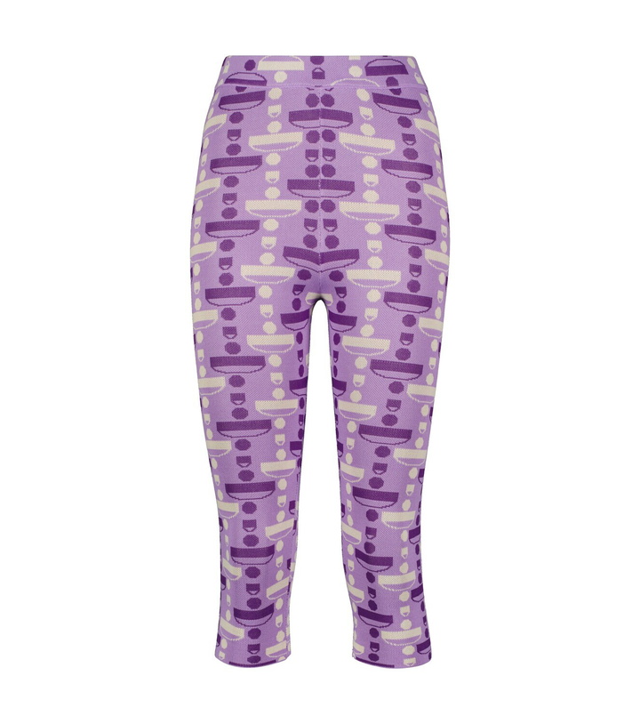 Photo: Dodo Bar Or Jacquard high-rise leggings