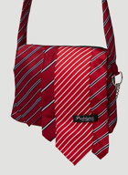 Tie Shoulder Bag in Red