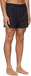 OUR LEGACY Black Boxer Swim Shorts
