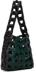 SC103 Black & Green Links Tote