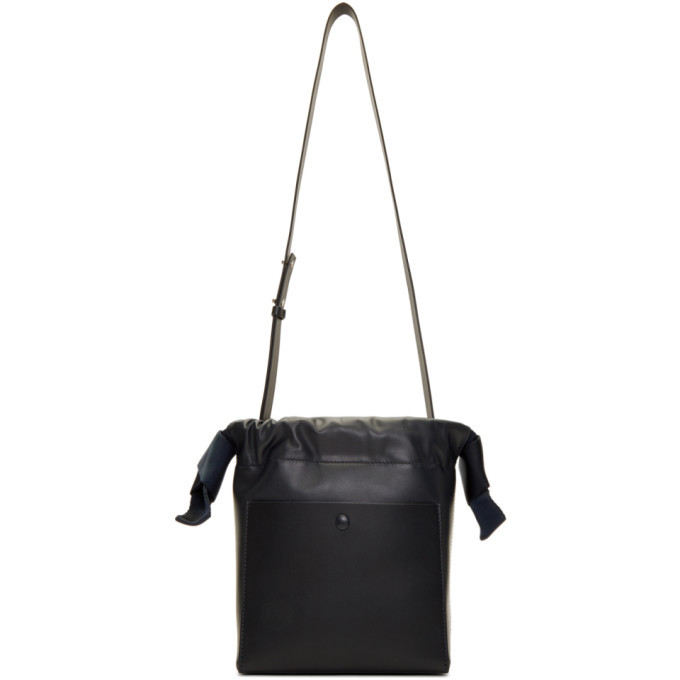 Sophie Hulme Navy Small Knot Bag