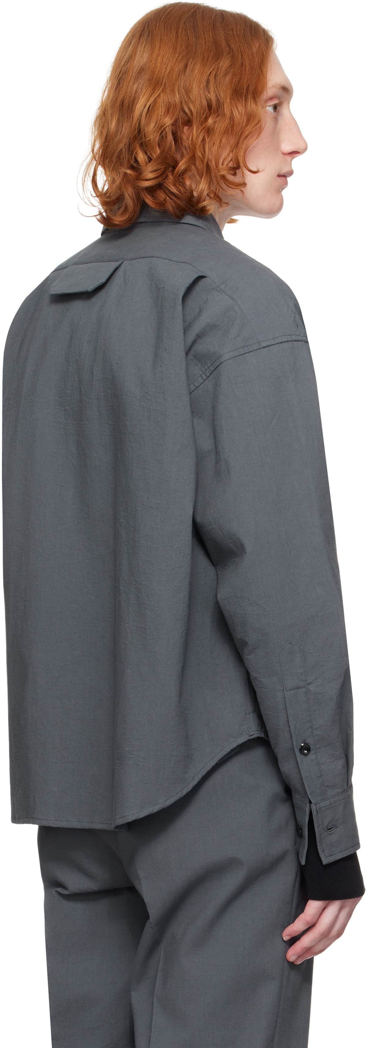 OUAT Gray Office Shirt