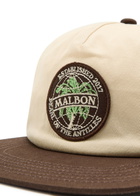 Malbon Palmera Logo-appliquéd Cotton cap - Cream - One Size