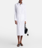 Balenciaga Cotton poplin shirt dress