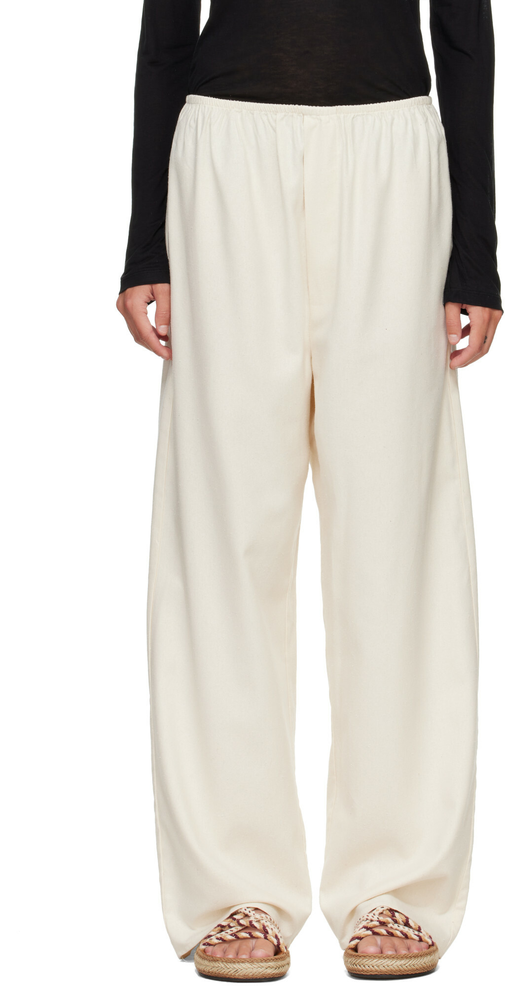 Baserange Off-White Stoa Lounge Pants