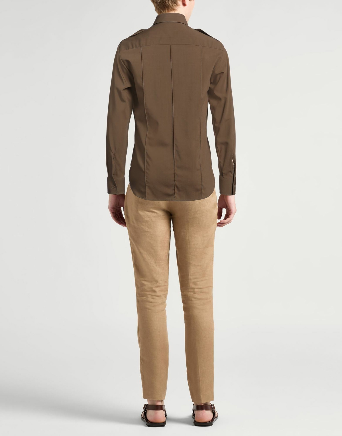 Dunhill Mens Shirt in Brown