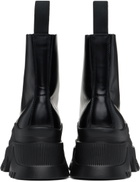 UNDERCOVER Black Platform Ankle Boots