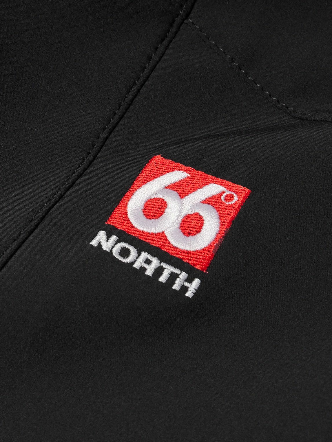 66 North - Vatnajökull Straight-Leg Belted Polartec® Power Shield® Trousers - Black