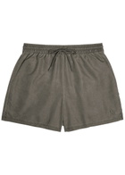 Represent Smart Logo-embroidered Shell Swim Shorts Charcoal