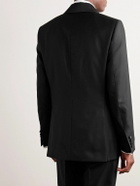 Favourbrook - Chesham Shawl-Collar Wool-Twill Tuxedo Jacket - Black