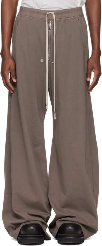 Photo: Rick Owens DRKSHDW Gray Temple Geth Belas Sweatpants