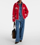 Alanui Remember Me virgin wool jacket