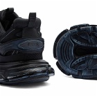 Balenciaga Men's Track Oversized Runner Sneakers in Faded Black