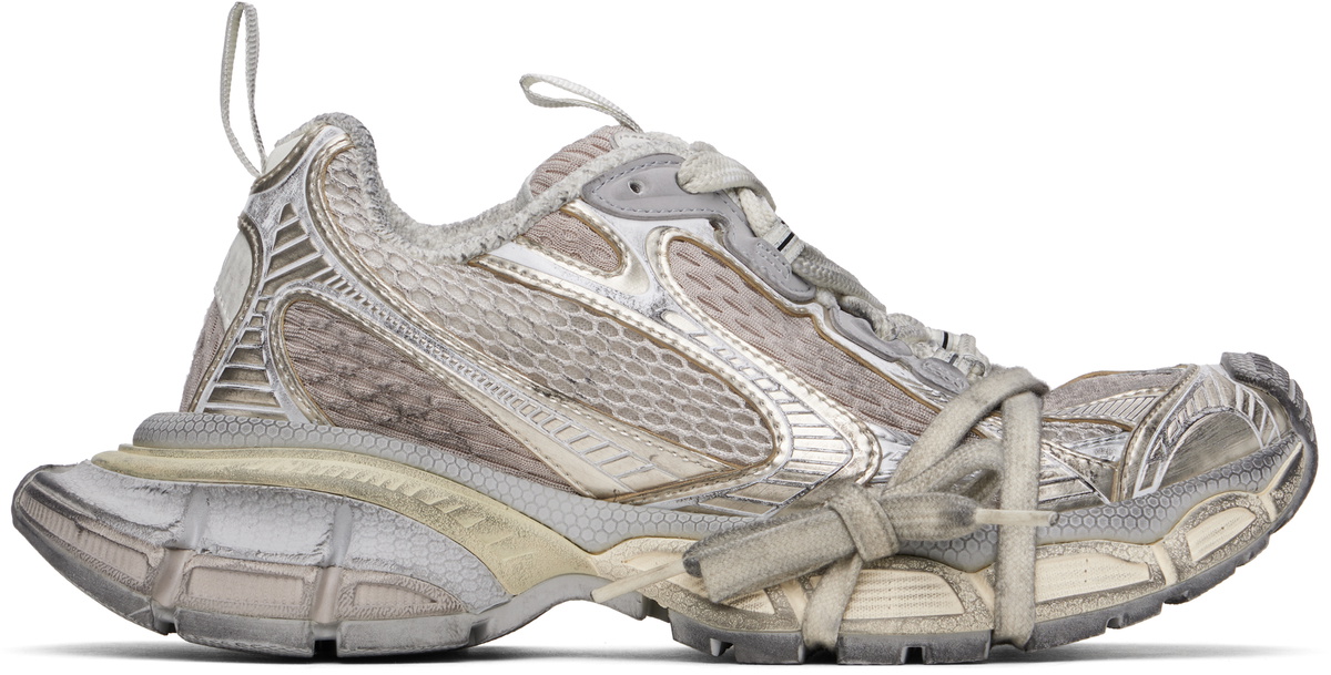 ◆BALENCIAGA 最新作◆３XL スニーカー/Silver◆ Balenciaga 3XL Sneakers With Rhinestones | Saks Fifth Avenue