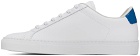 Common Projects White & Blue Retro Classic Sneakers