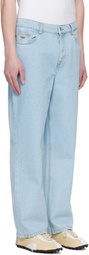 Maison Kitsuné Blue Relaxed Jeans