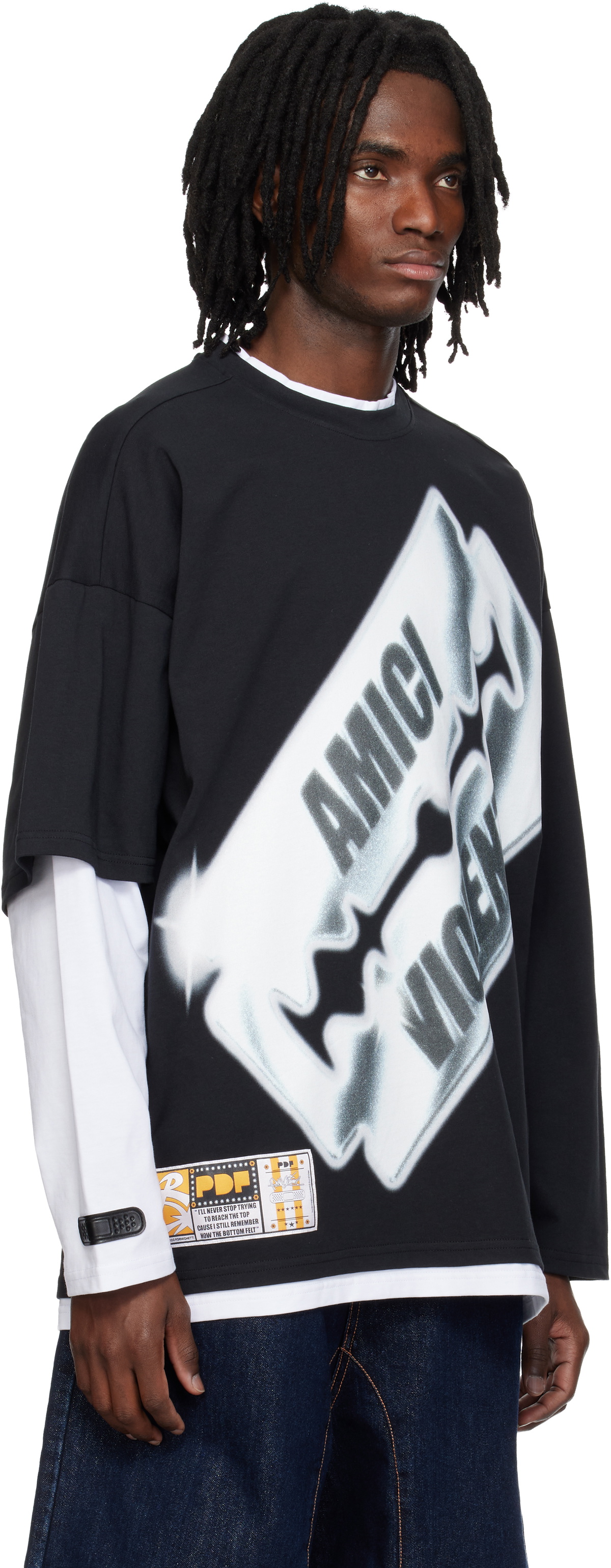 PDF Black & White Blade T-shirt