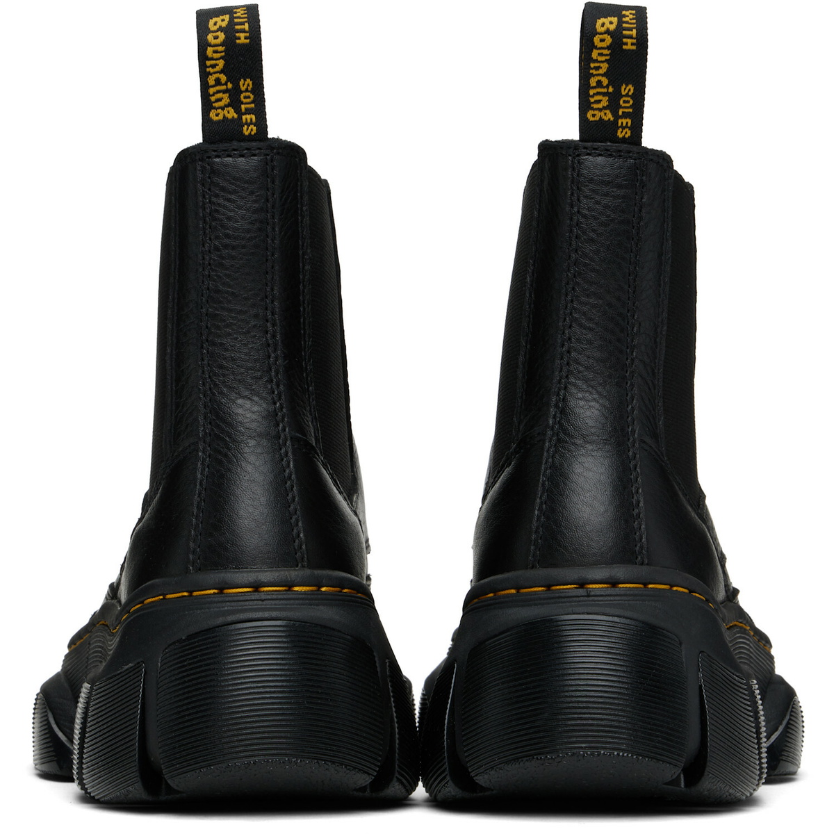 Dr. Martens Black DMXL Zip Leather Chelsea Boots