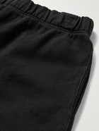 Norse Projects - Vagn Tapered Organic Cotton-Jersey Sweatpants - Black
