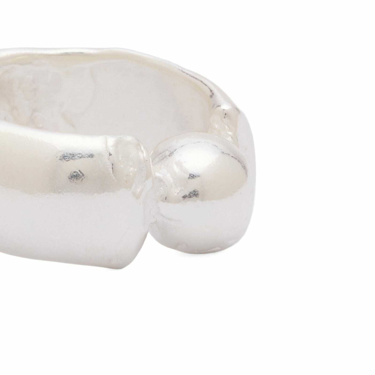Simuero Men's Sello Luna Ring in Silver