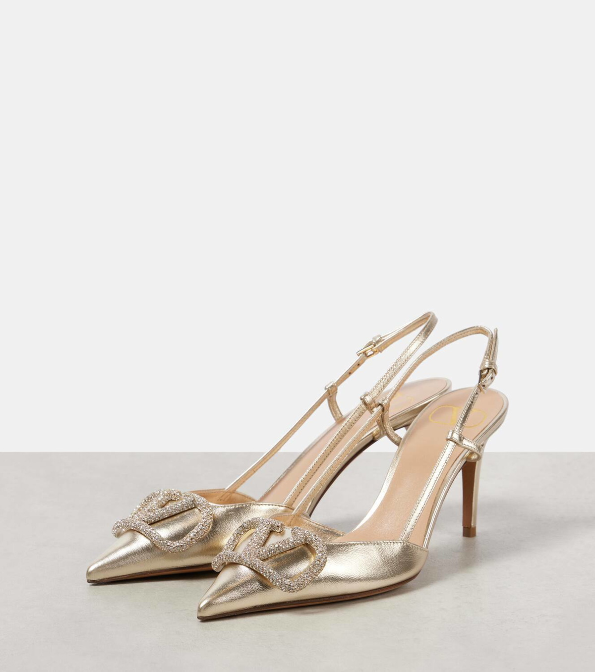 24AW new/VALENTINO GARAVANI VLOGOメタリックパンプス Pumps 24AW new/VALENTINO GARAVANI VLOGOメタリックパンプス Pumps