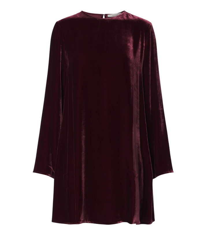 Photo: Asceno Larissa velvet minidress